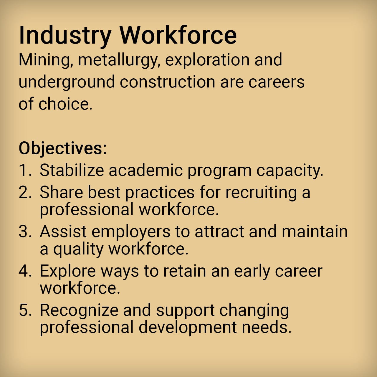 Industry Workforce